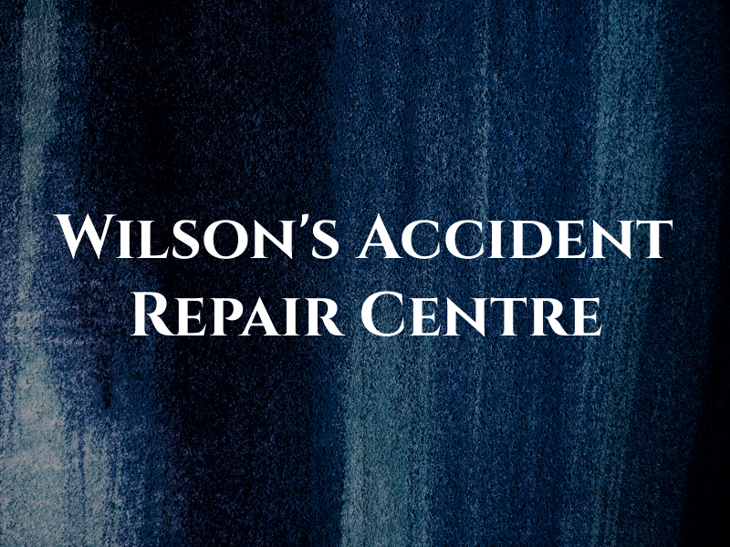 Ray Wilson's Accident Repair Centre