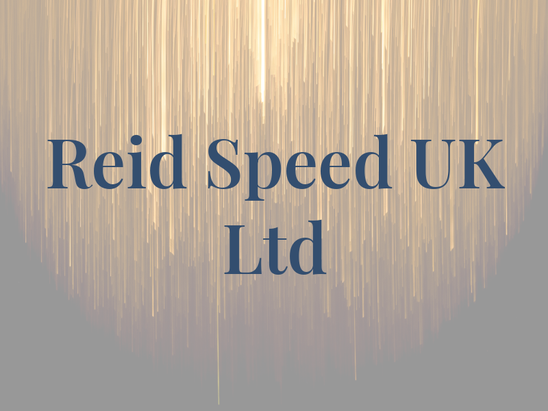 Reid Speed UK Ltd