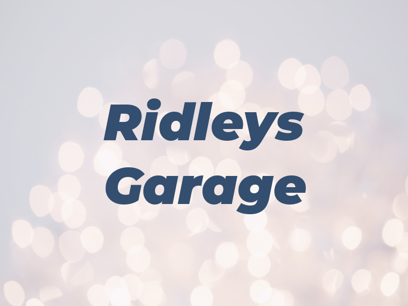 Ridleys Garage