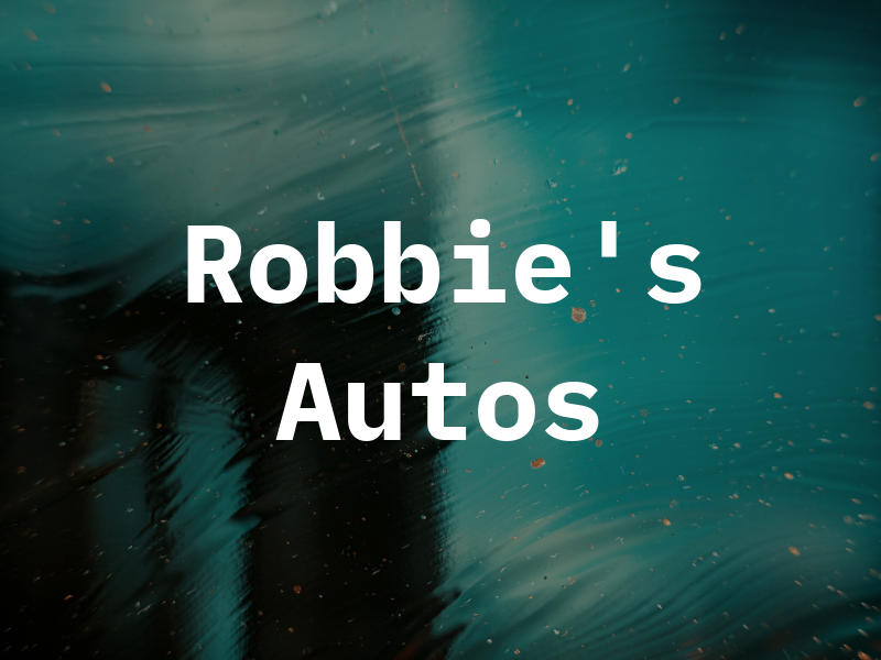 Robbie's Autos