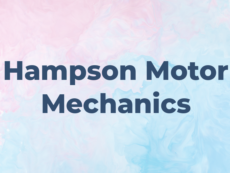 Ron Hampson Motor Mechanics