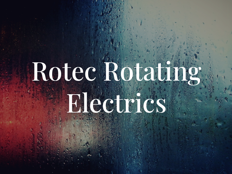 Rotec Rotating Electrics Ltd