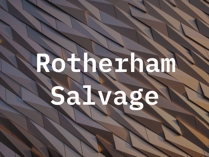 Rotherham Salvage