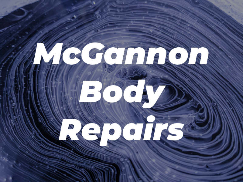 S McGannon Car Body Repairs