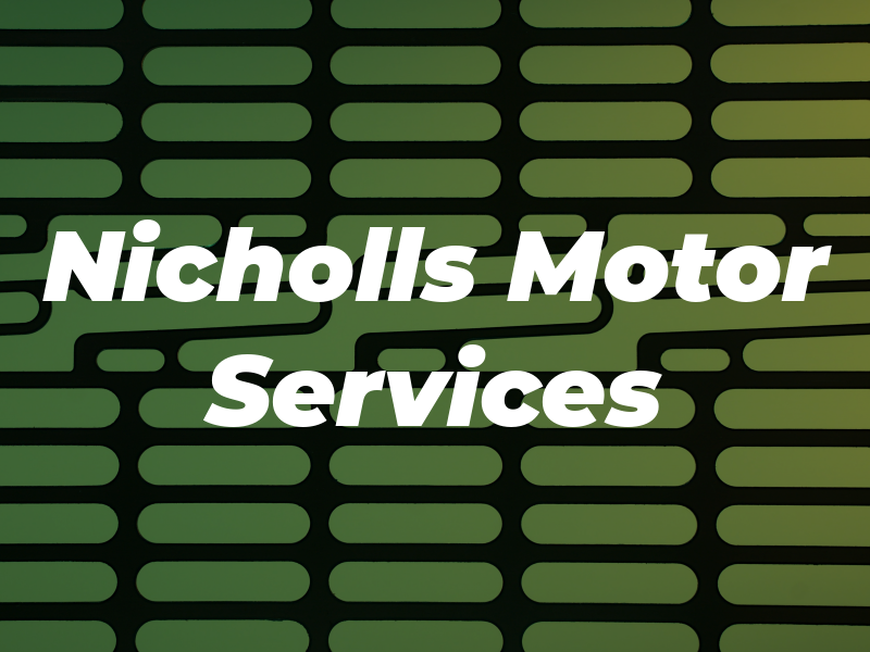S&R Nicholls Motor Services