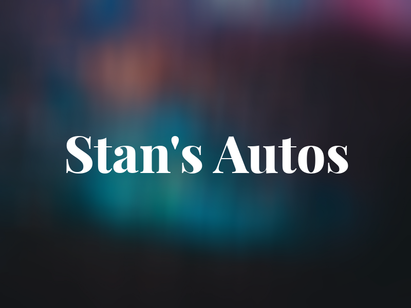 Stan's Autos