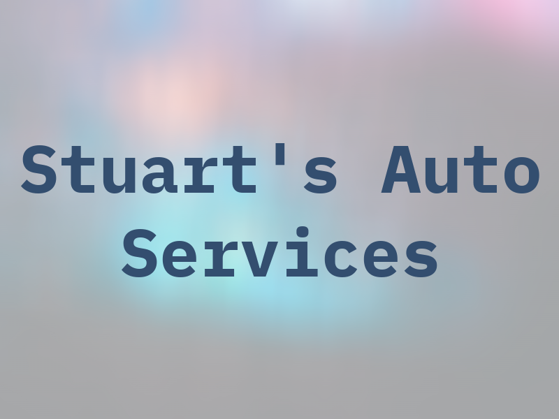 Stuart's Auto Services