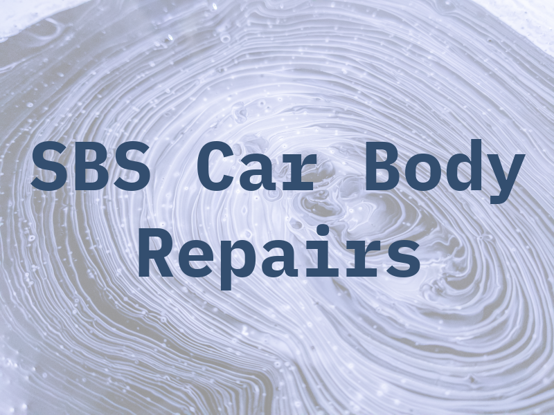 SBS Car Body Repairs