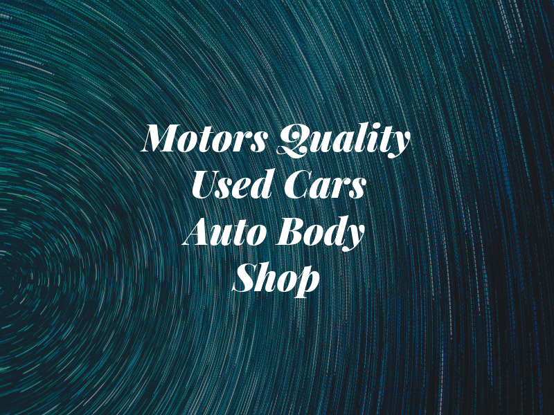 SMH Motors Quality Used Cars and Auto Body Shop