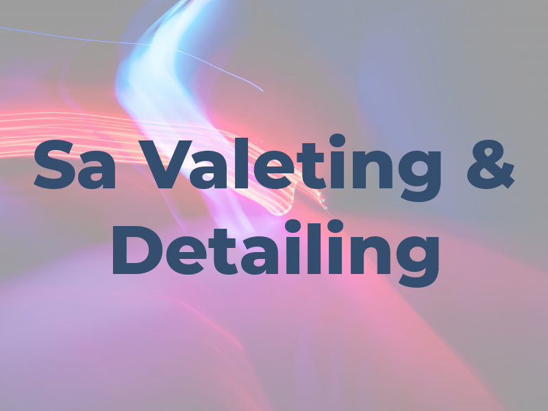 Sa Valeting & Detailing