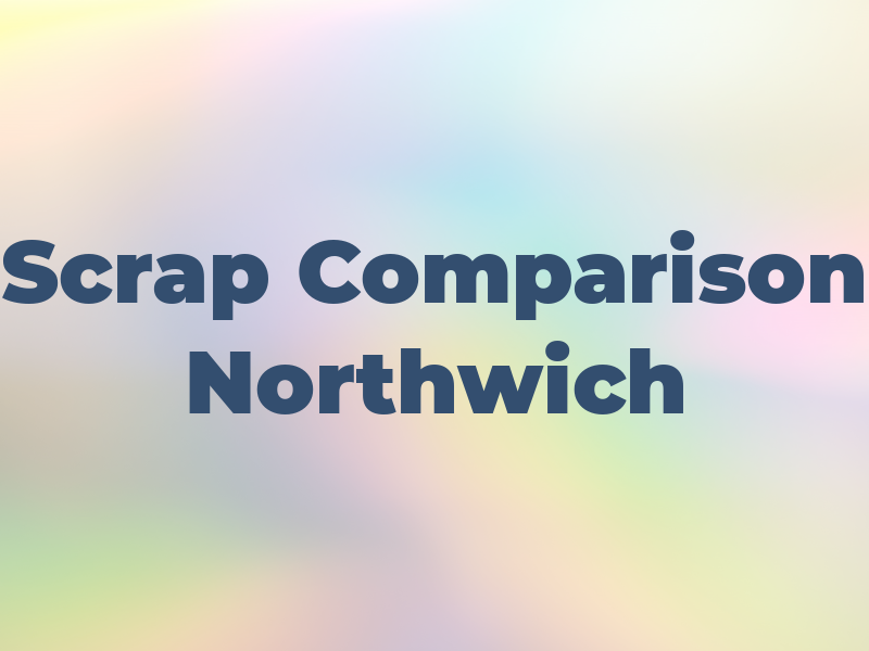 Scrap Car Comparison Northwich
