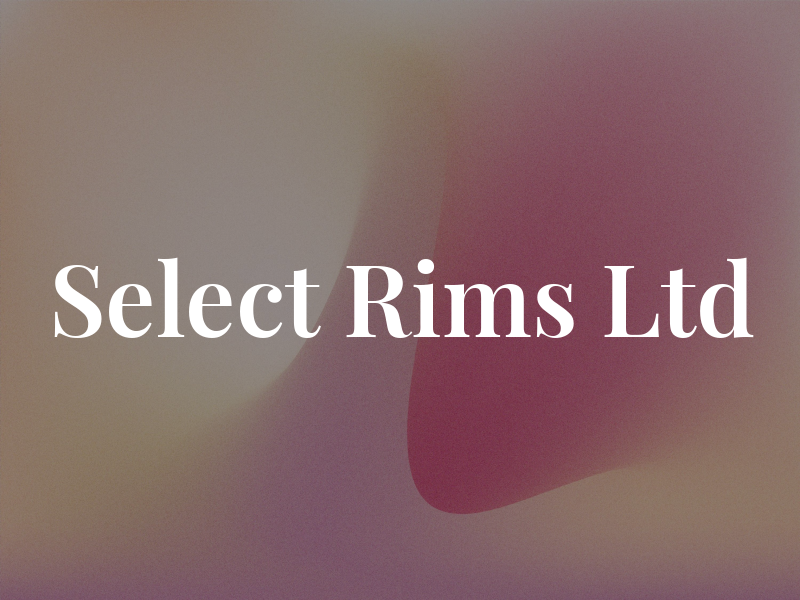 Select Rims Ltd