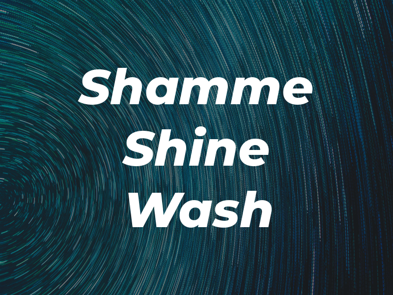 Shamme Shine Car Wash