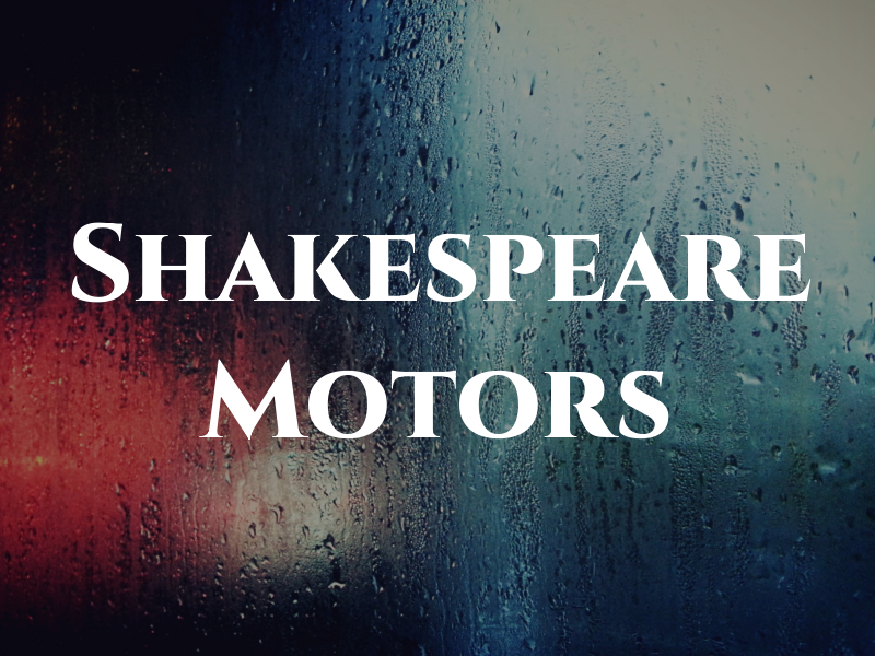 Shakespeare Motors