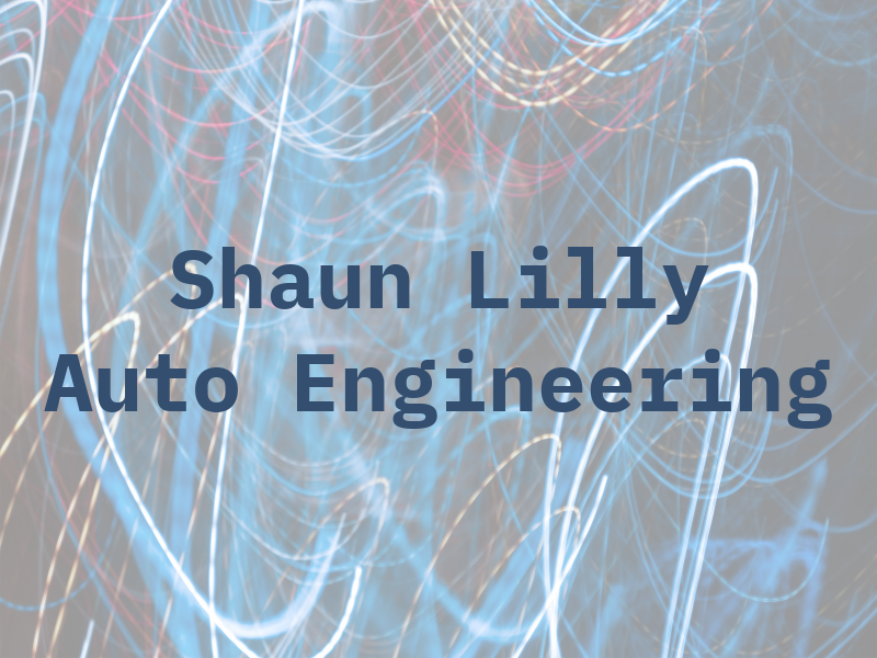 Shaun Lilly Auto Engineering