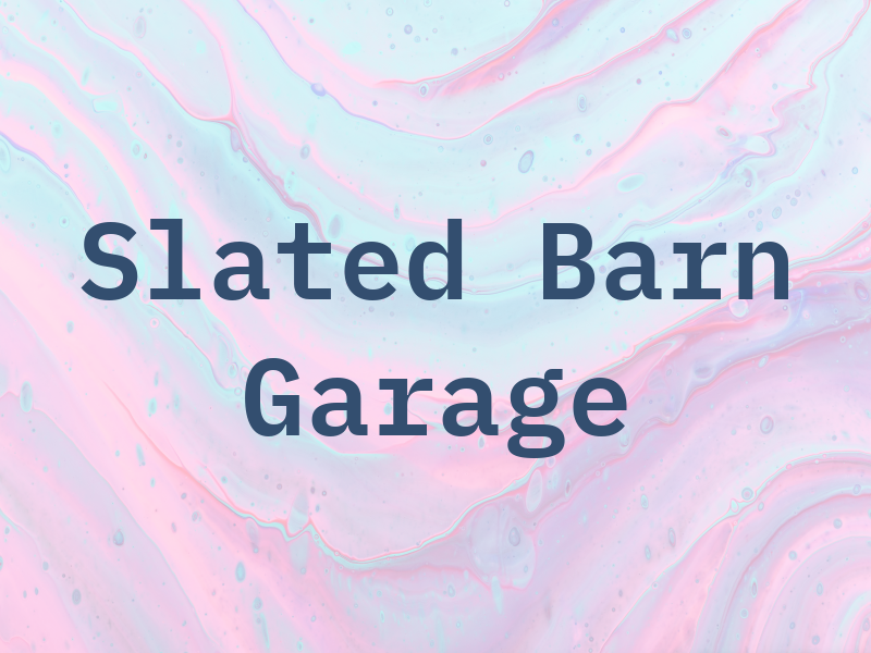 Slated Barn Garage
