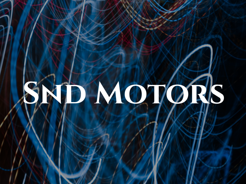 Snd Motors