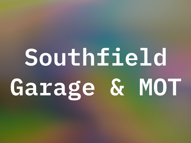 Southfield Garage & MOT