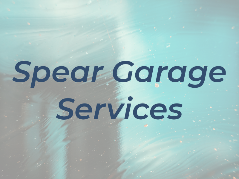 Spear Garage Services Ltd