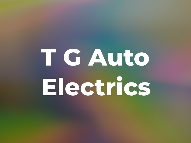 T G Auto Electrics