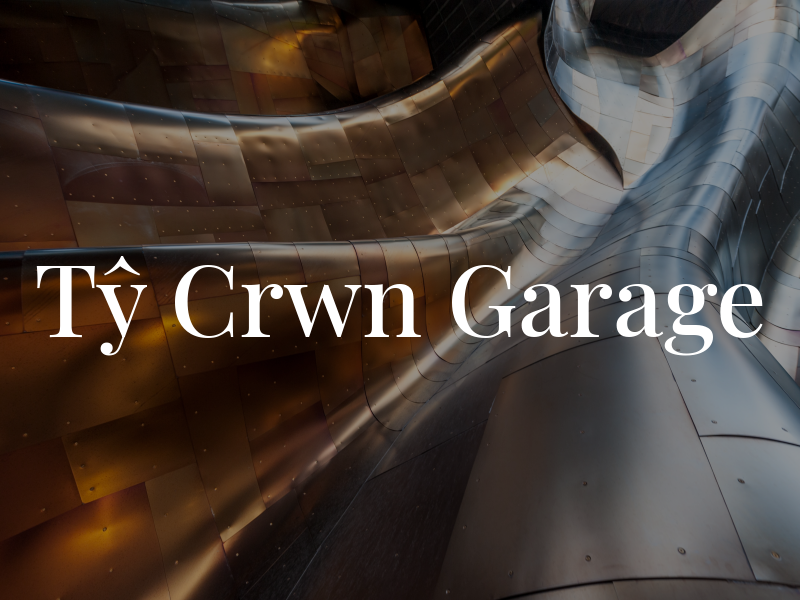 Tŷ Crwn Garage