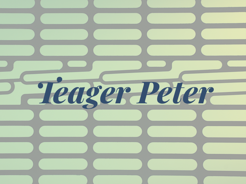 Teager Peter