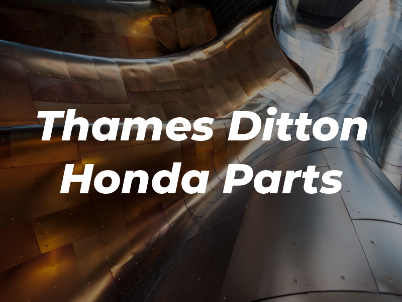 Thames Ditton Honda Parts