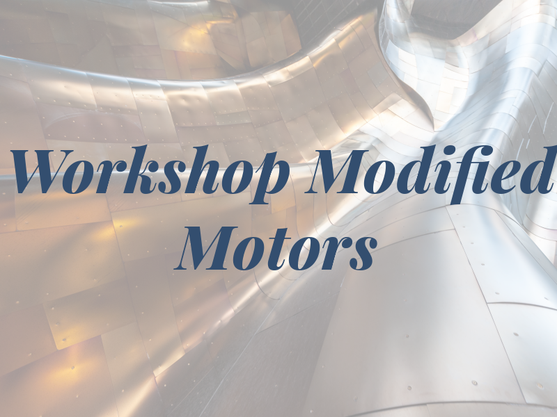 The Car Workshop at Modified Motors