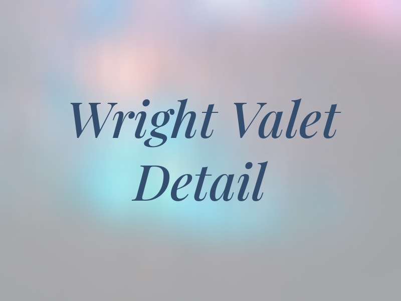 The Wright Valet and Detail