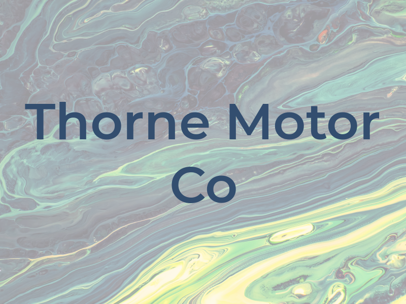 Thorne Motor Co