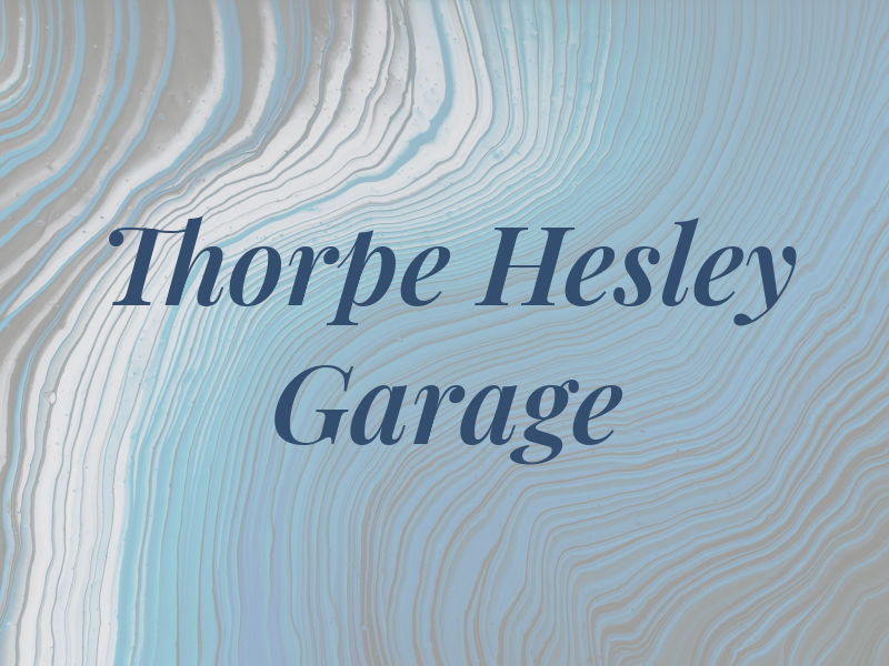 Thorpe Hesley Garage