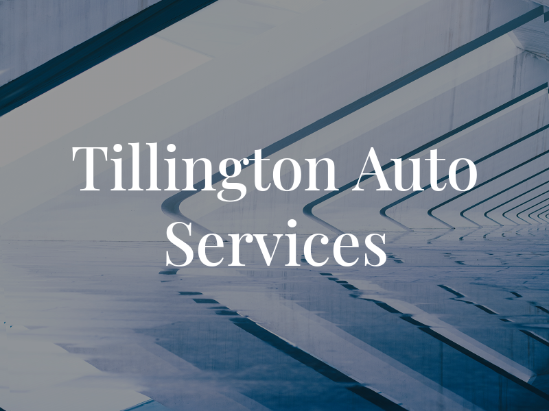 Tillington Auto Services