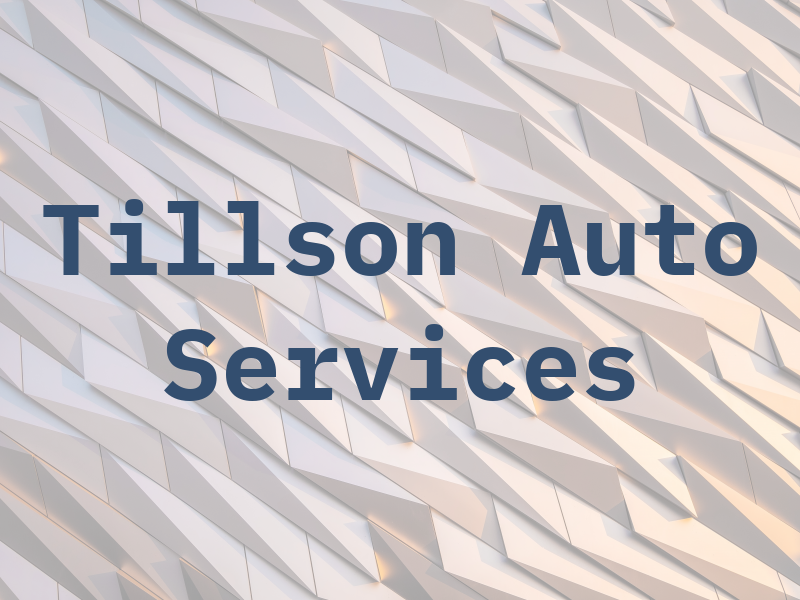 Tillson Auto Services