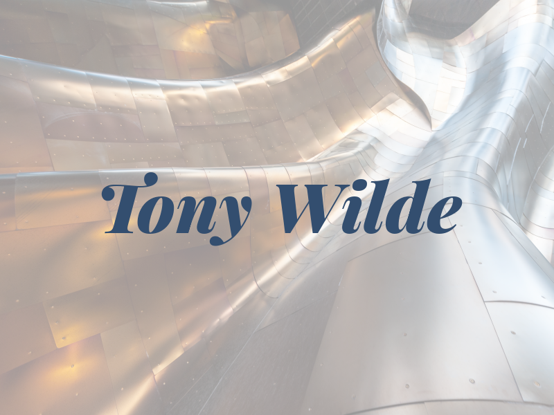 Tony Wilde