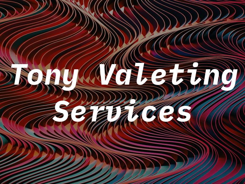 Tony T Cut Valeting Services