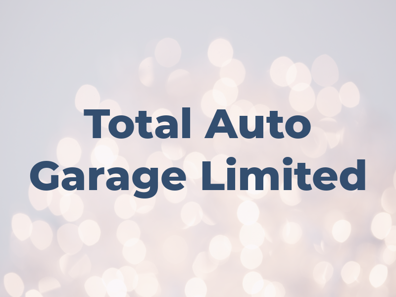 Total Auto Garage Limited
