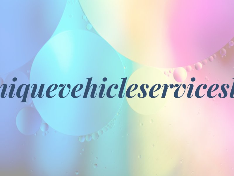 Uniquevehicleservicesltd