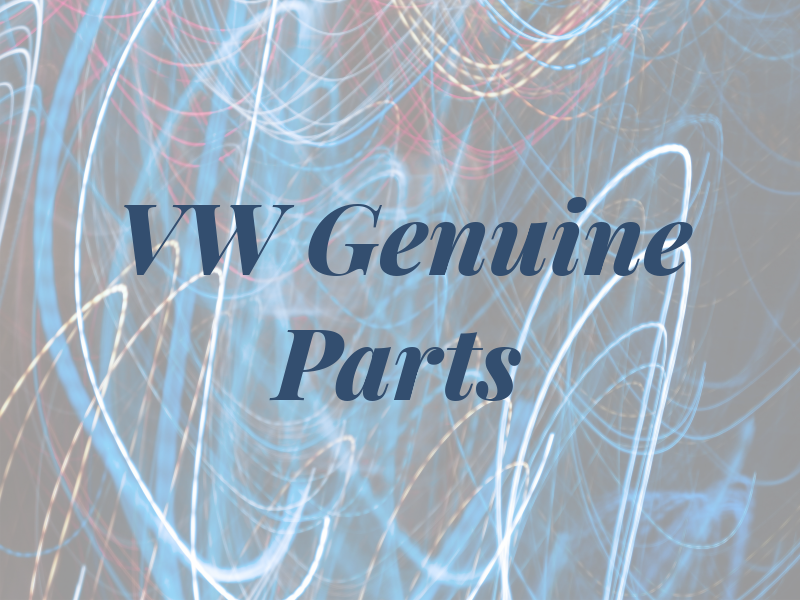 VW Genuine Parts