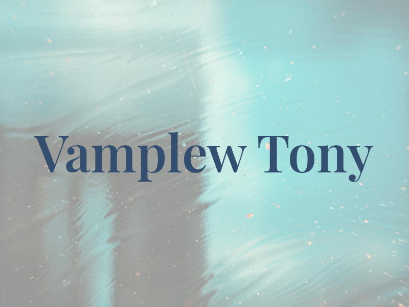 Vamplew Tony