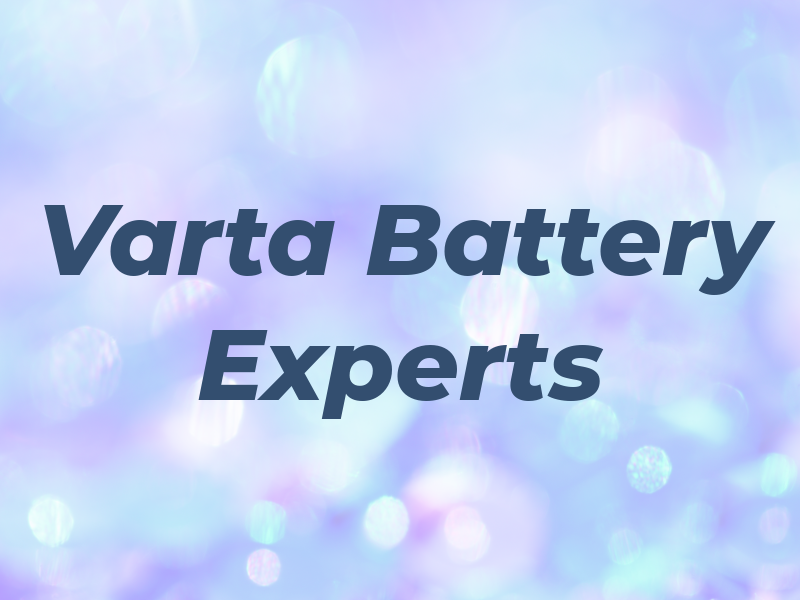 Varta the Battery Experts