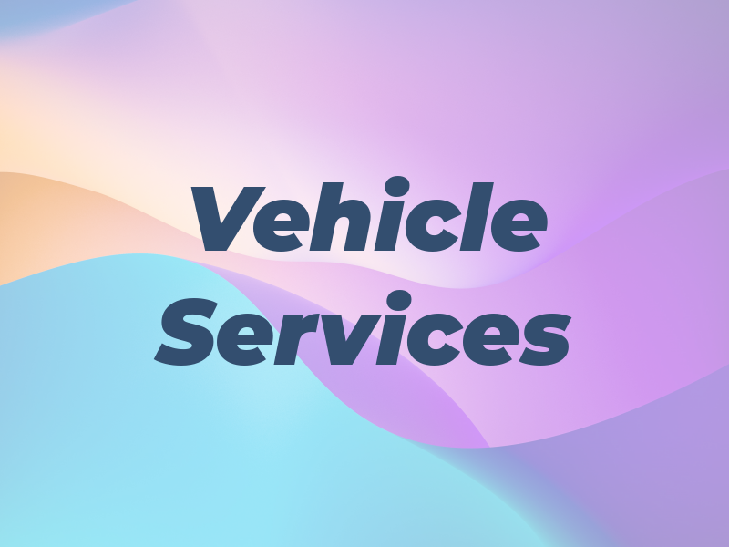 Vehicle Services