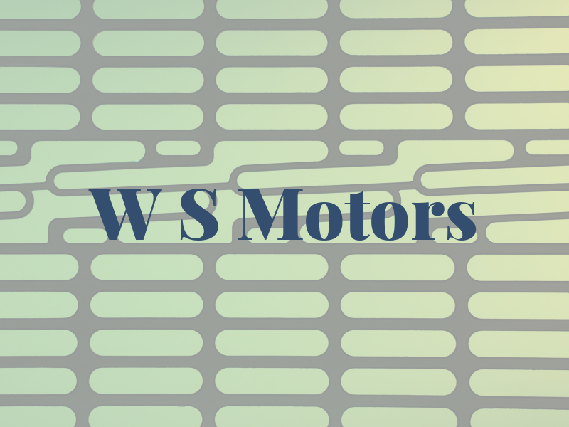 W S Motors