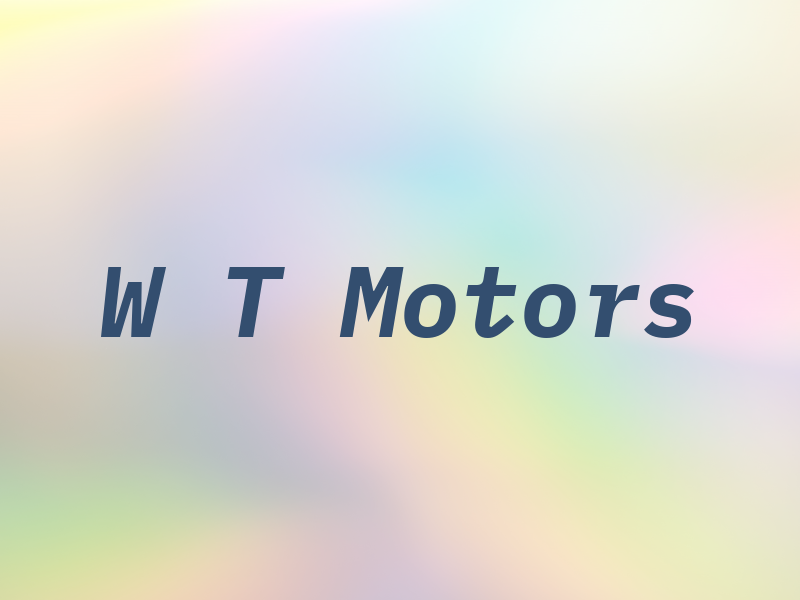 W T Motors