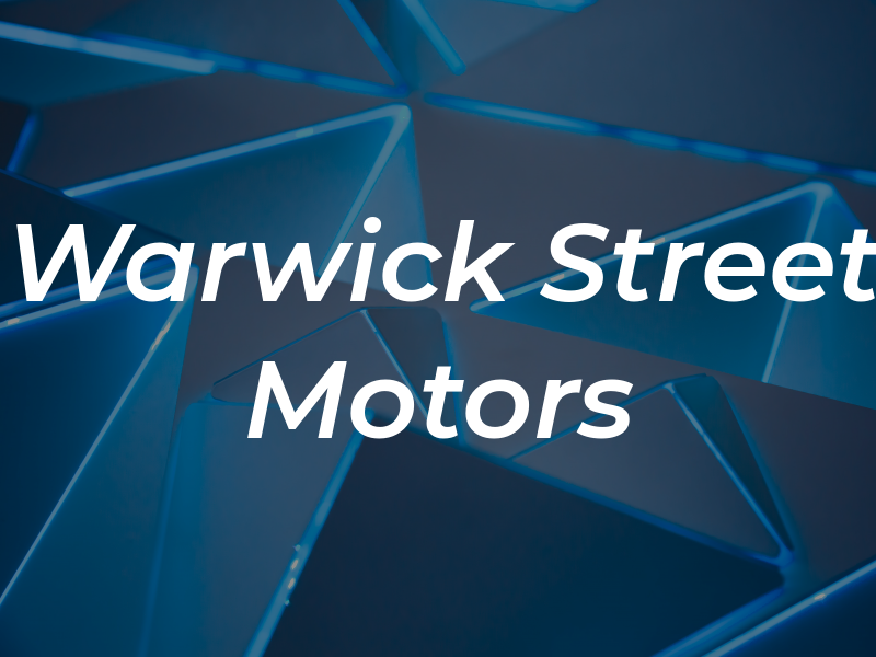 Warwick Street Motors Ltd