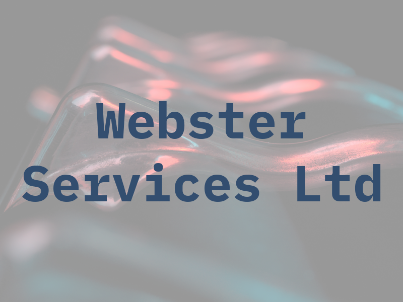 Webster Services Ltd