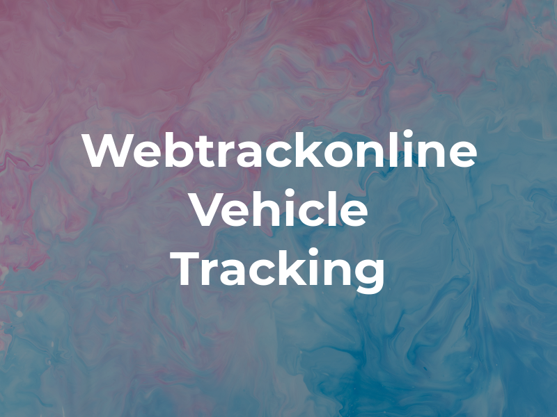 Webtrackonline Ltd Vehicle Tracking