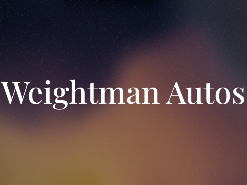 Weightman Autos