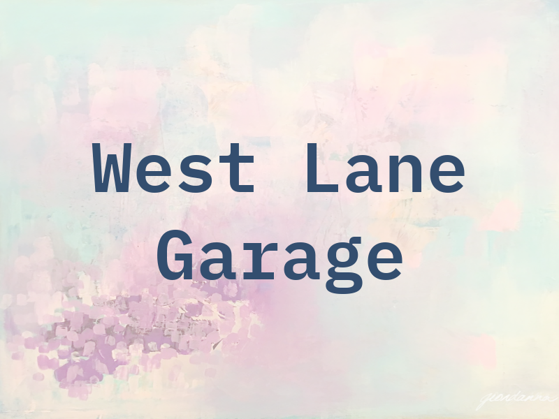 West Lane Garage