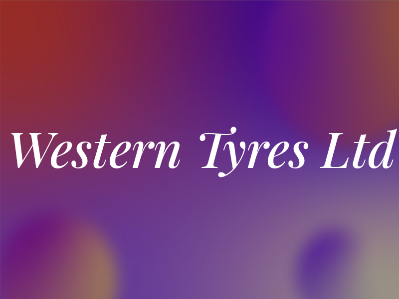 Western Tyres Ltd