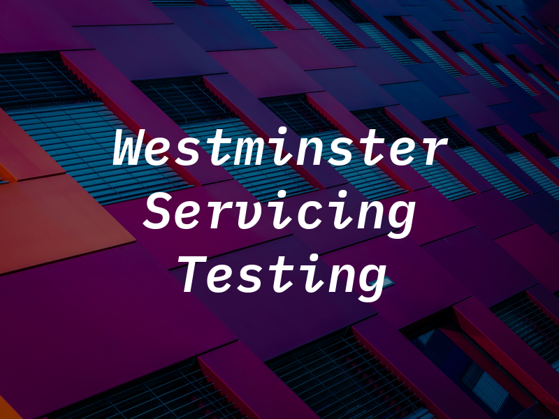 Westminster Servicing & Testing